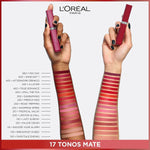 Liquid lipstick L'Oreal Make Up Infaillible Matte Resistance Wine not? Nº 500 Nº 500-Wine Not? (1 Unit) makeup packaging