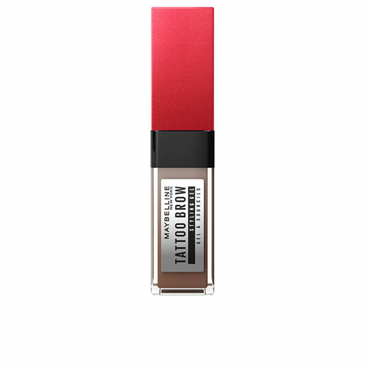 Eyebrow Fixing Gel Maybelline Tattoo Brown Nº 255 Soft brown skincare packaging