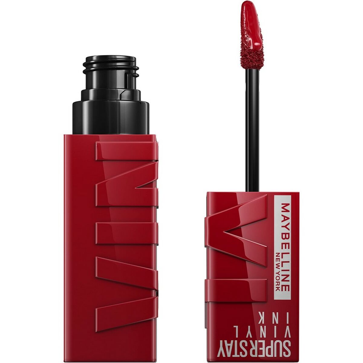 shimmer lipstick Maybelline Superstay Vinyl Link 10-lippy makeup packaging
