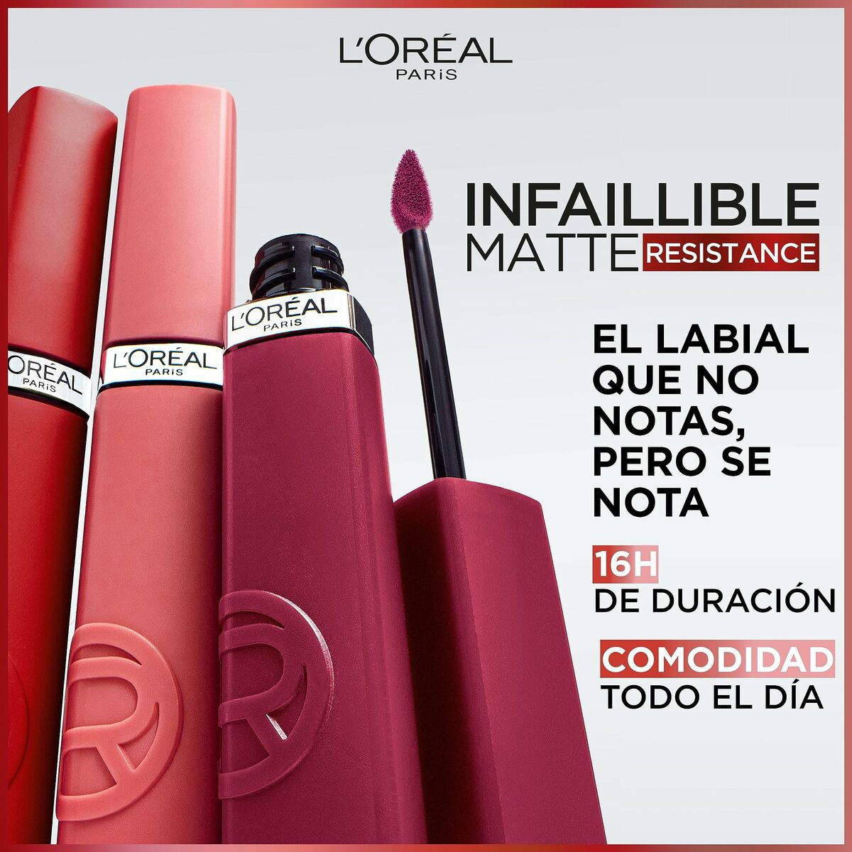 Liquid lipstick L'Oreal Make Up Infaillible Matte Resistance Fairy Tale Ending Nº 100 Nº 100-Fairytale Endin (1 Unit) makeup