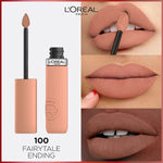 Liquid lipstick L'Oreal Make Up Infaillible Matte Resistance Fairy Tale Ending Nº 100 Nº 100-Fairytale Endin (1 Unit) makeup