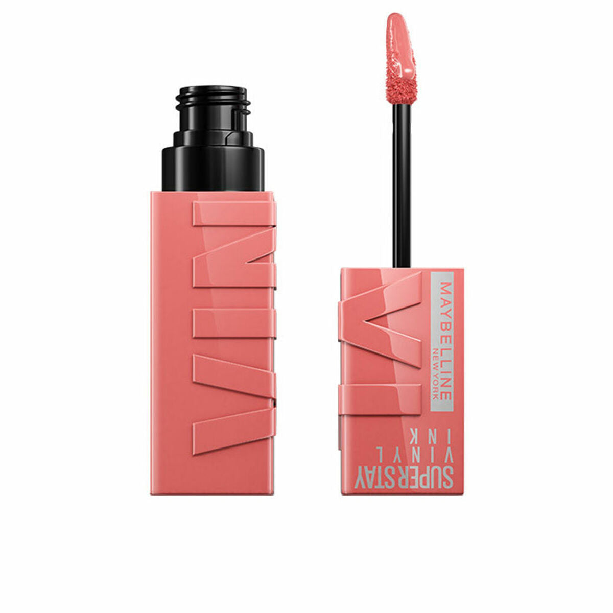 Lipstick Maybelline Superstay Vinyl Ink Liquid Nº 100-charmed (4,2 ml) 4.2 ml makeup packaging