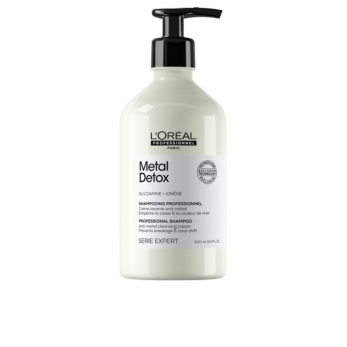 Shampoo L'Oreal Professionnel Paris Metal Detox 500 ml Anti-Breakage Damaged hair shampoo bottle
