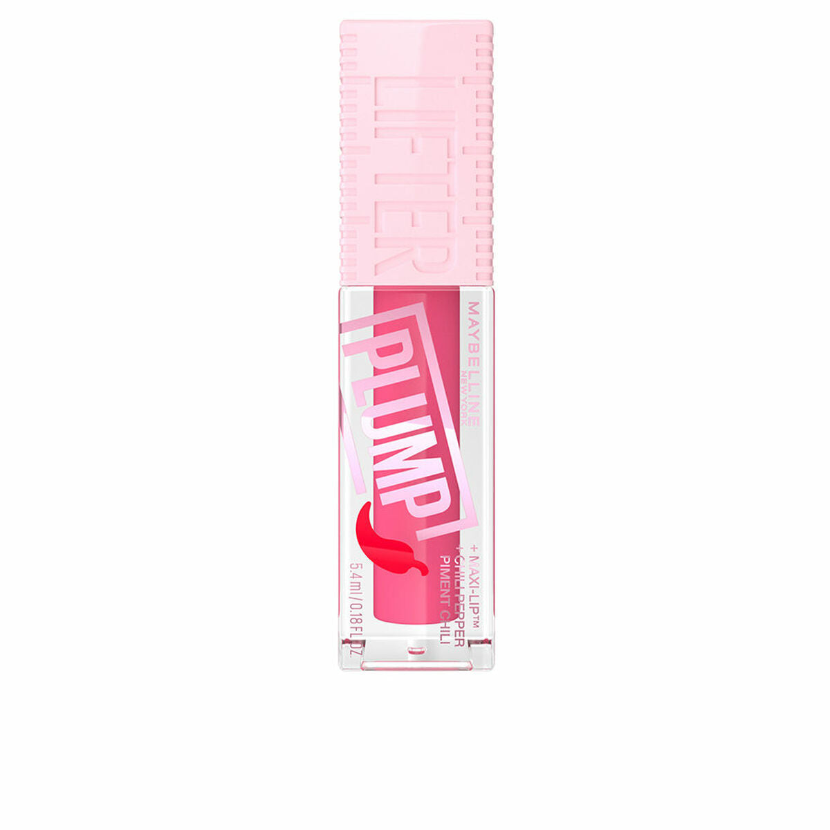 Lip-gloss Maybelline Plump Nº 003 Pink sting 5,4 ml Lip plumper product packaging 5.4 ml