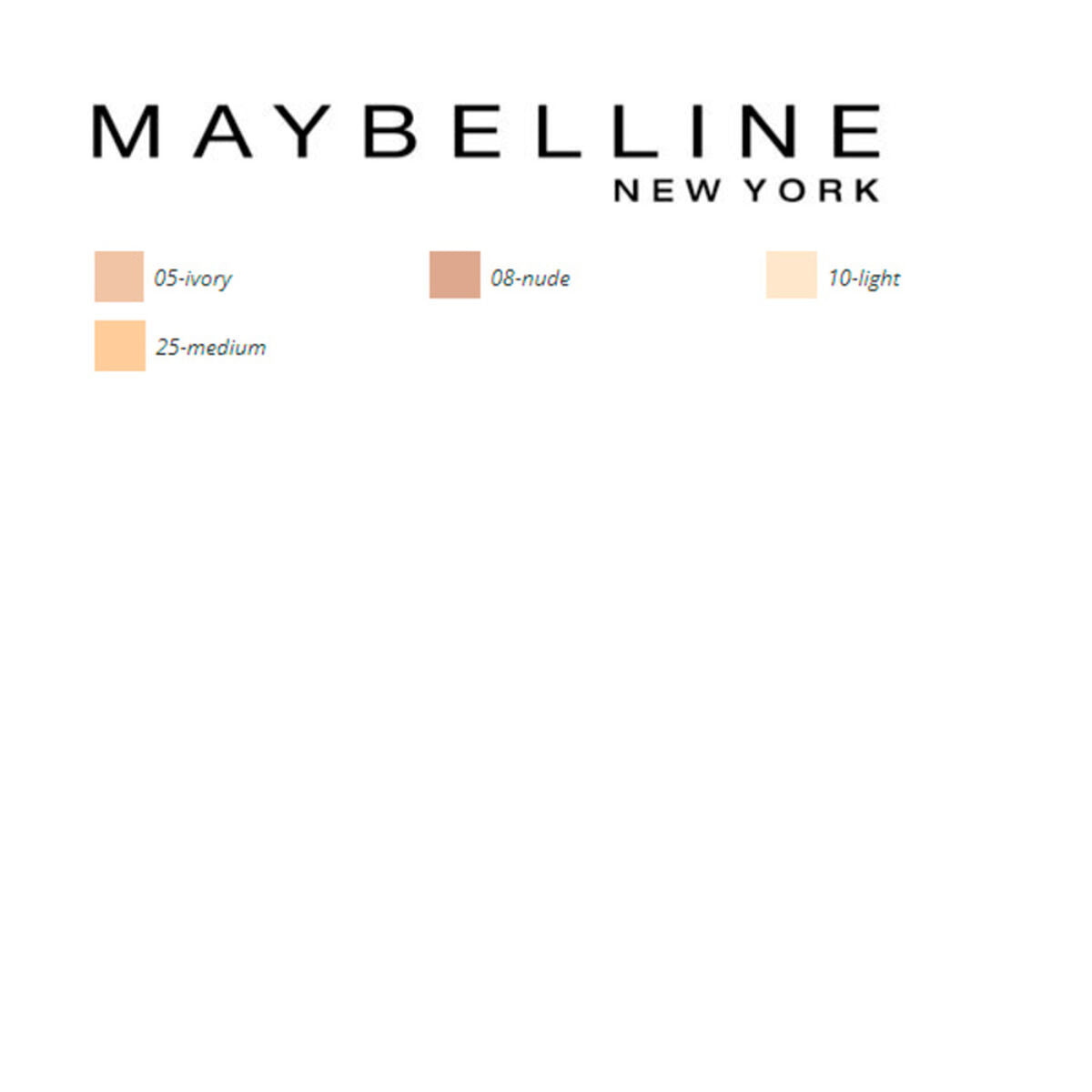 Facial Corrector Fit Me! Maybelline (6,8 ml) 6.8 ml product packaging