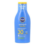 Sun Milk Nivea Sun Hidrata Spf 30 100 ml product packaging
