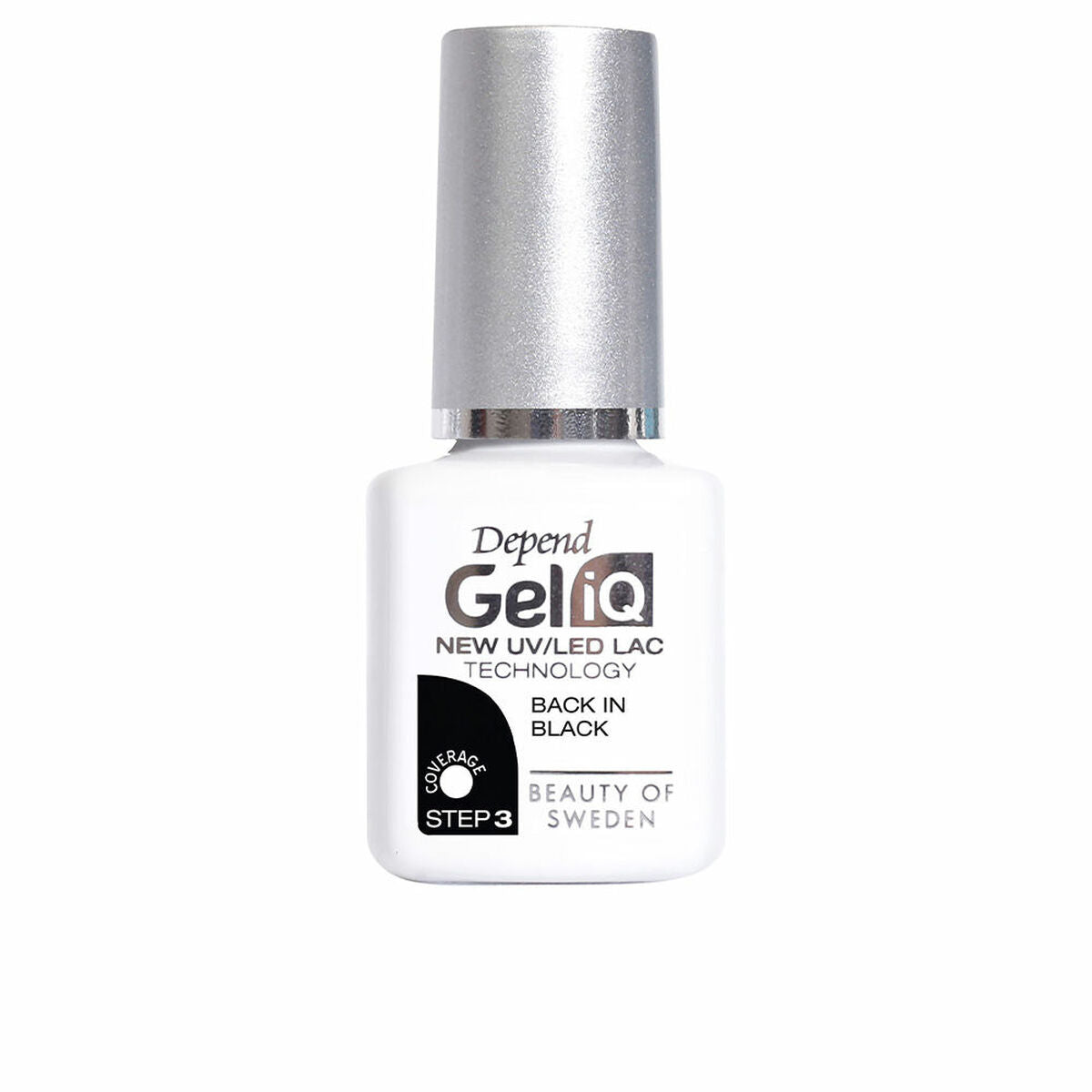 Nail polish Beter Gel Iq Back In Black 5 ml skincare packaging