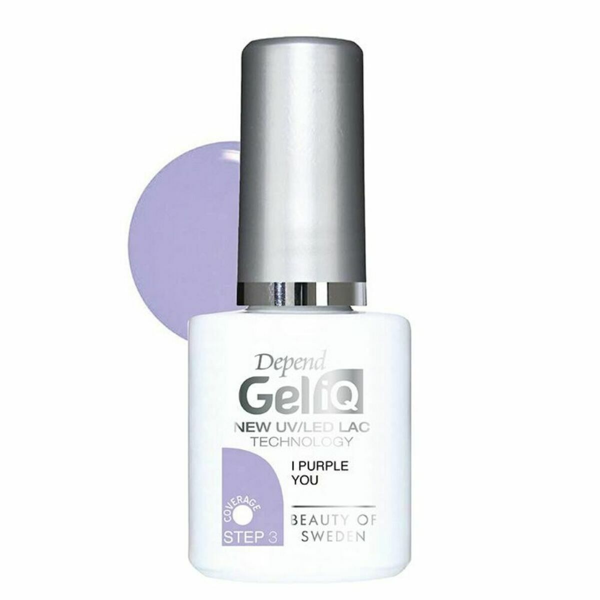 Nail polish Beter Q I Purple You 5 ml product packaging