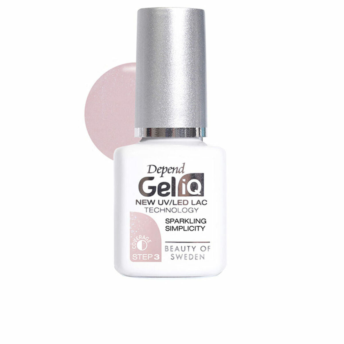 Nail polish Beter Gel Iq Sparkling Simplicity 5 ml skincare packaging