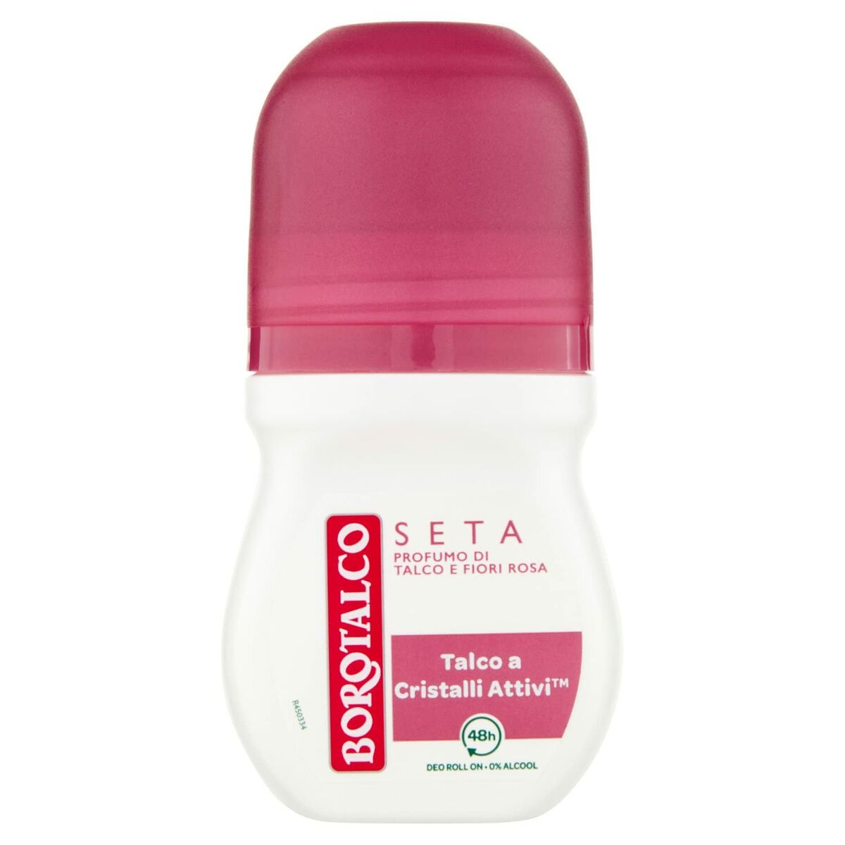 Roll-On Deodorant Borotalco Talco 150 ml Pink flowers for Women product packaging