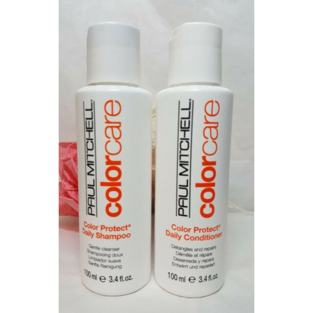 Daily use shampoo Paul Mitchell Color Protect 100 ml shampoo bottle