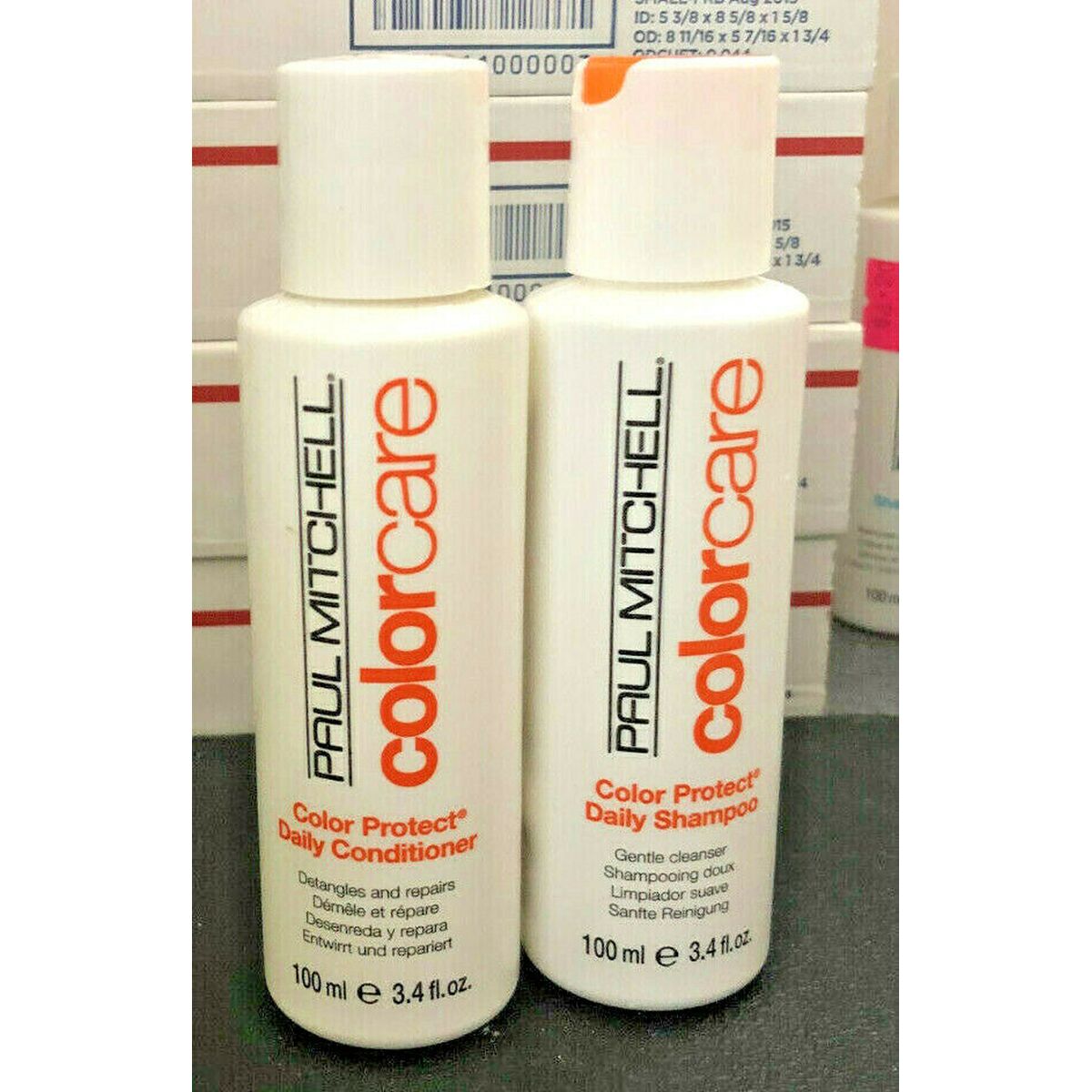 Daily use shampoo Paul Mitchell Color Protect 100 ml shampoo bottle