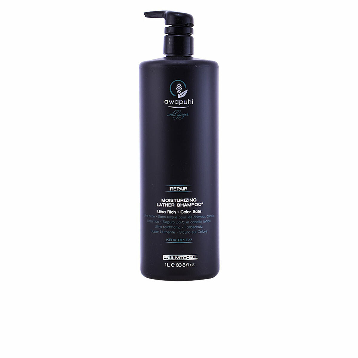 Nourishing Shampoo Paul Mitchell Awapuhi Wild Ginger 1 L shampoo bottle