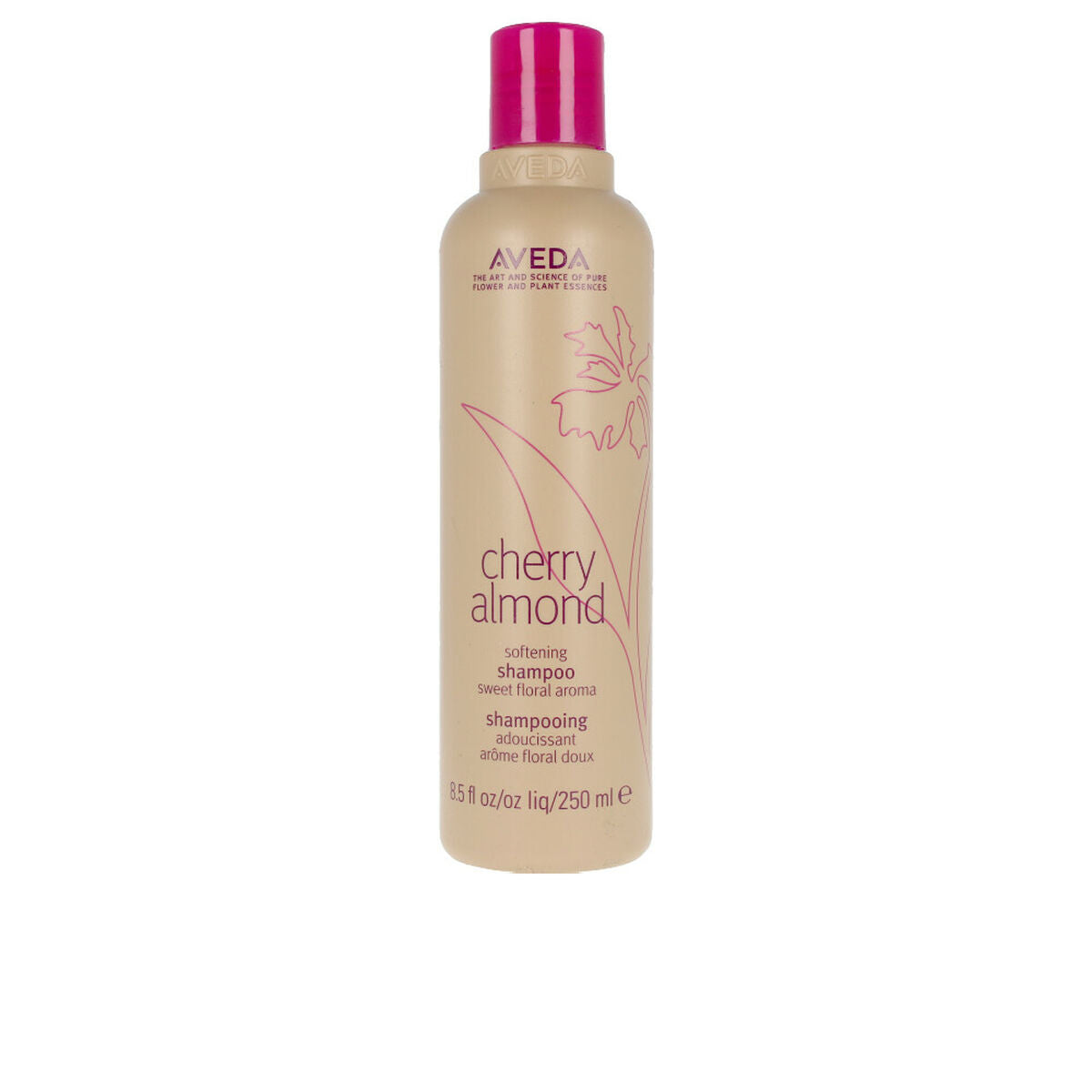 Detangling shampoo Cherry Almond Aveda shampoo bottle