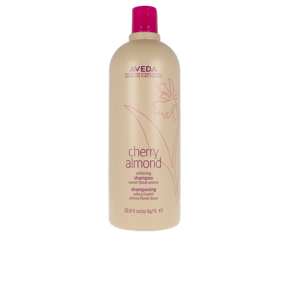 Detangling shampoo Cherry Almond Aveda shampoo bottle