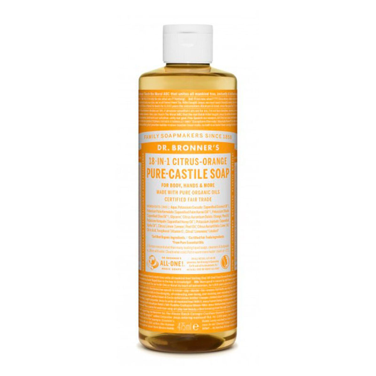 Liquid Soap Dr Bronner's 475 ml Citric product packaging
