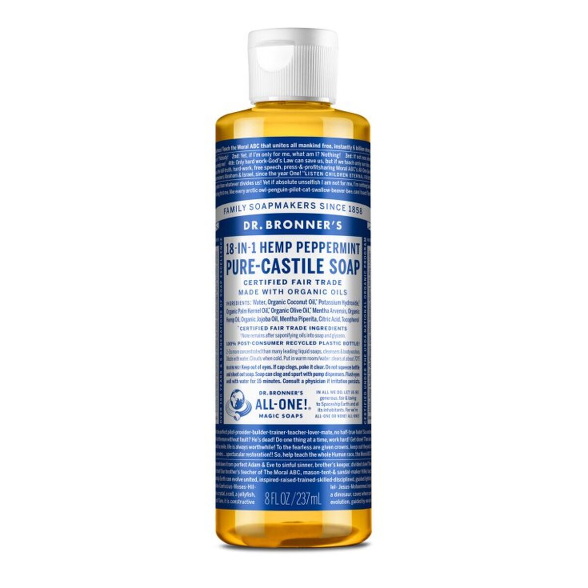 Liquid Soap Dr Bronner's 240 ml Mint product packaging