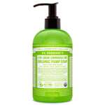 Hand Soap Dr Bronner's 4 in 1 Lemongrass Lime 355 ml product packaging