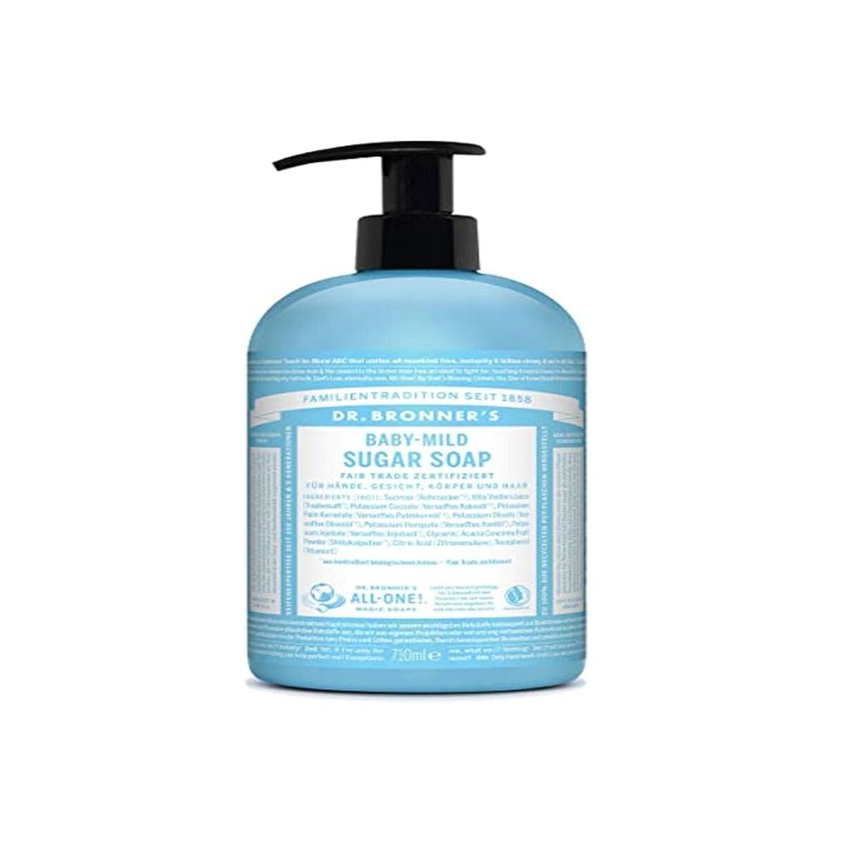 Hand Soap Dr Bronner's Baby-Mild 710 ml product packaging
