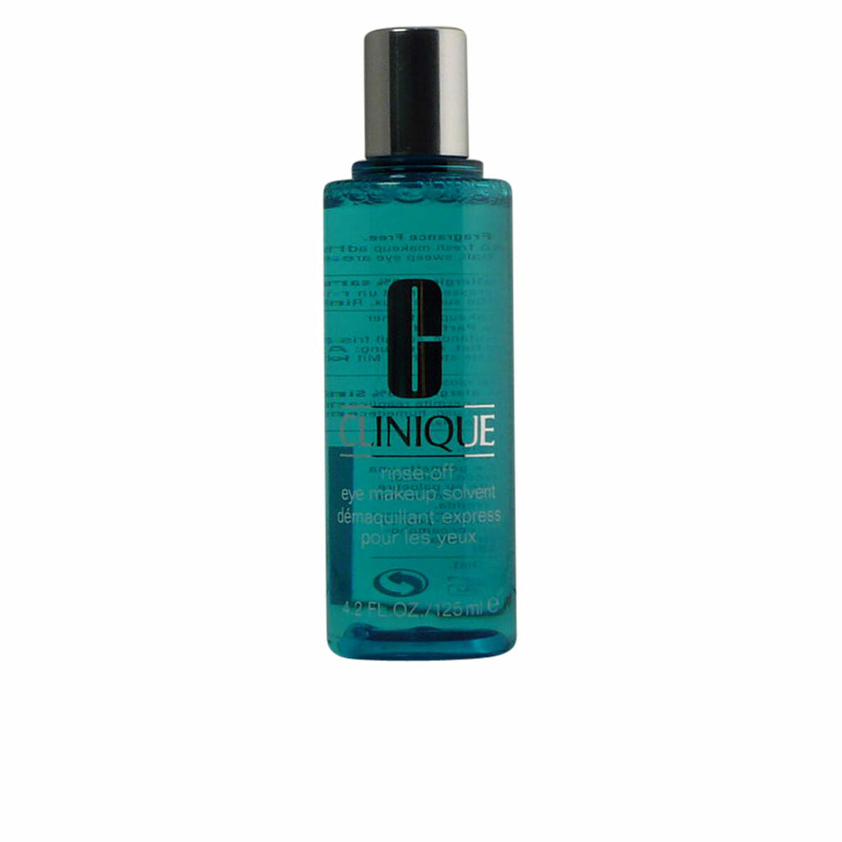 Eye Make Up Remover Rinse Off Clinique product packaging