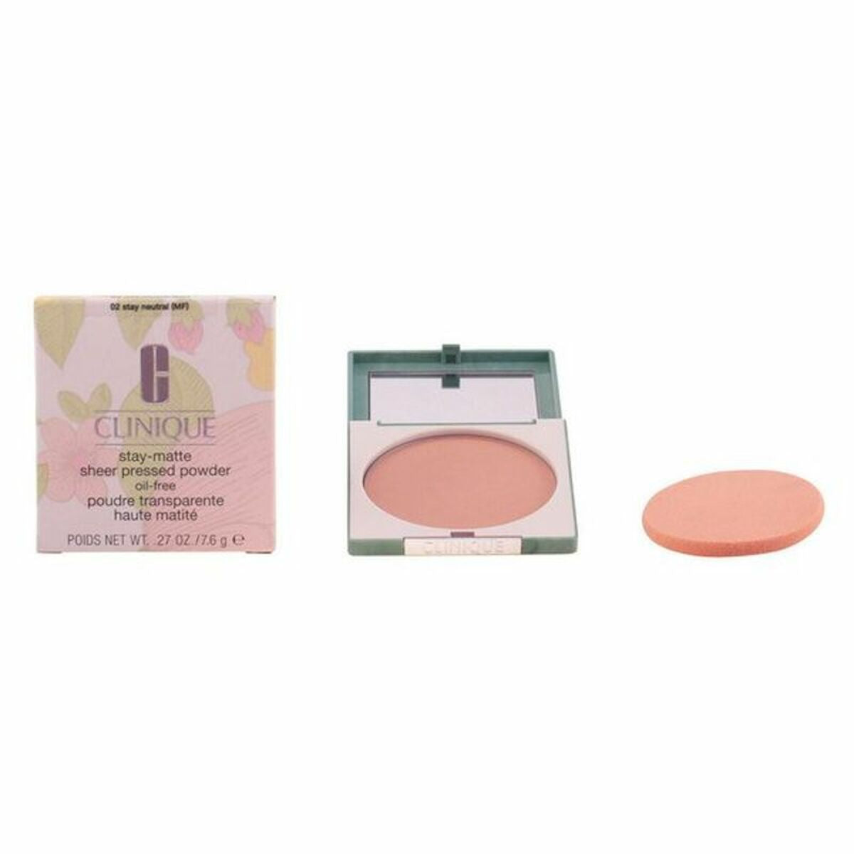 Compact Make Up Clinique AEP01448 Nº 03-Stay Beige 7,6 g 7.6 g product packaging