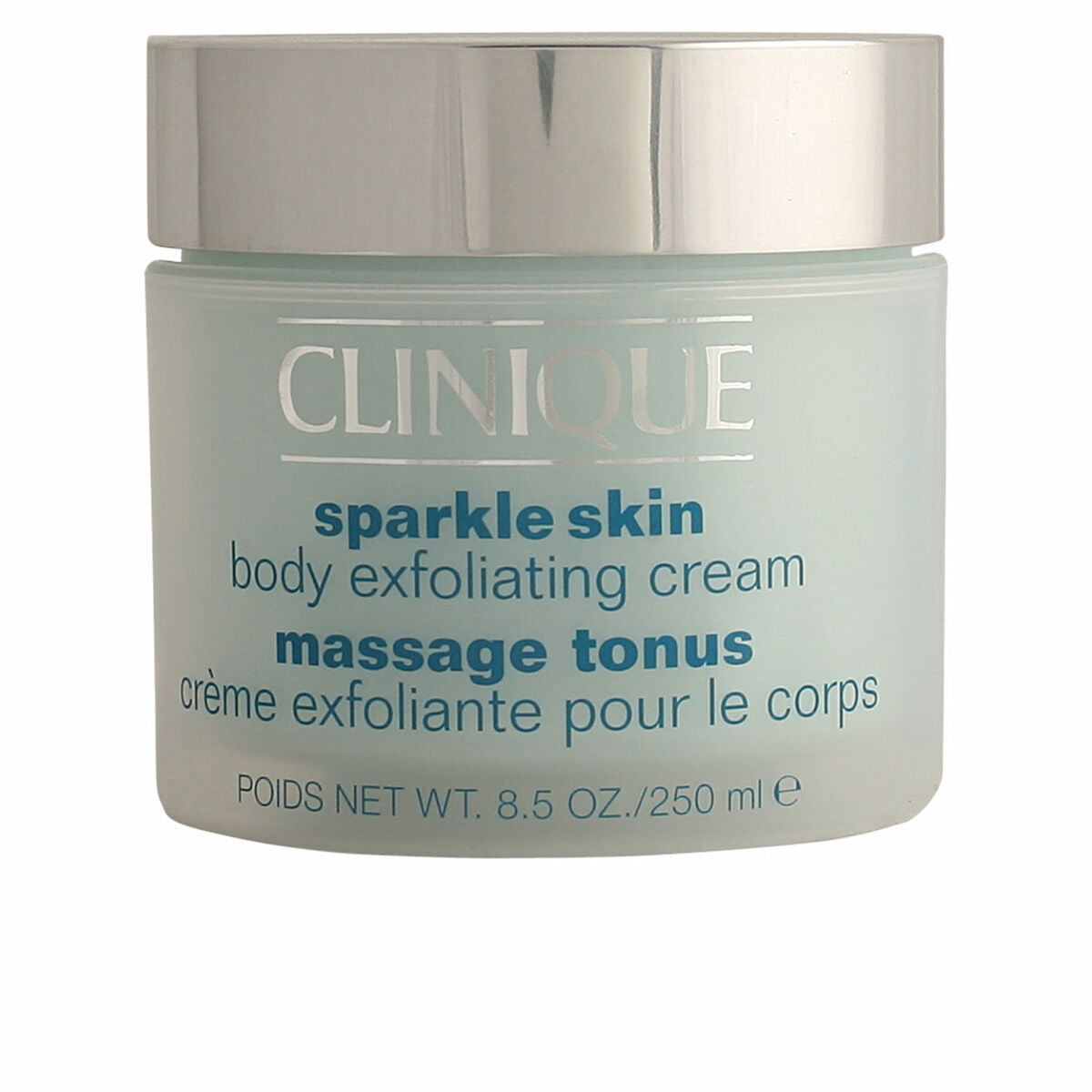 Body Exfoliator Sparkle Skin Clinique 250 ml product packaging
