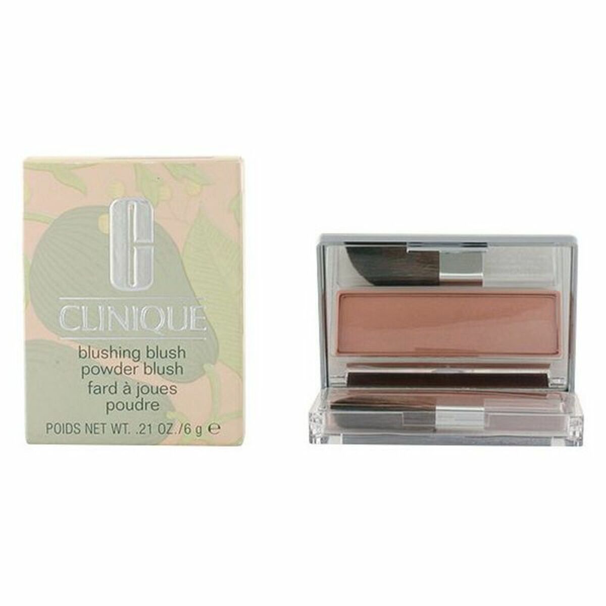 Blush Clinique Blushing Blush Nº 110-Precious Posy 6 g makeup packaging