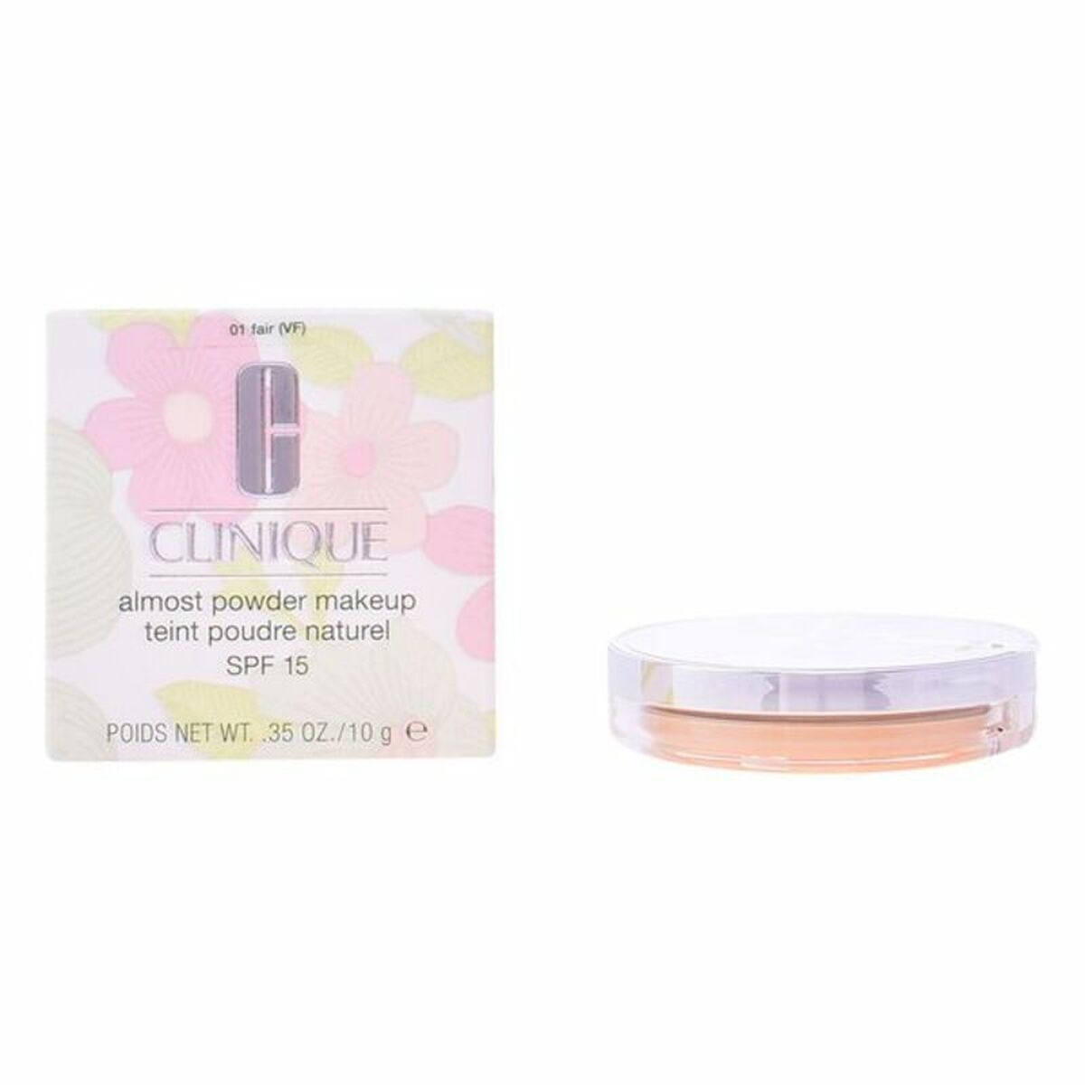 Powdered Make Up Almost Powder Clinique Spf 15 Spf 15 10 g makeup packaging