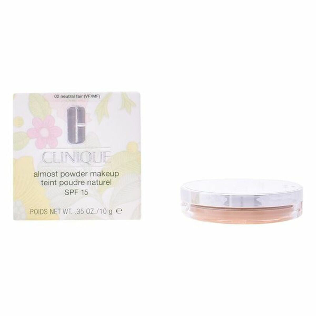 Powdered Make Up Almost Powder Clinique Spf 15 Spf 15 10 g makeup packaging