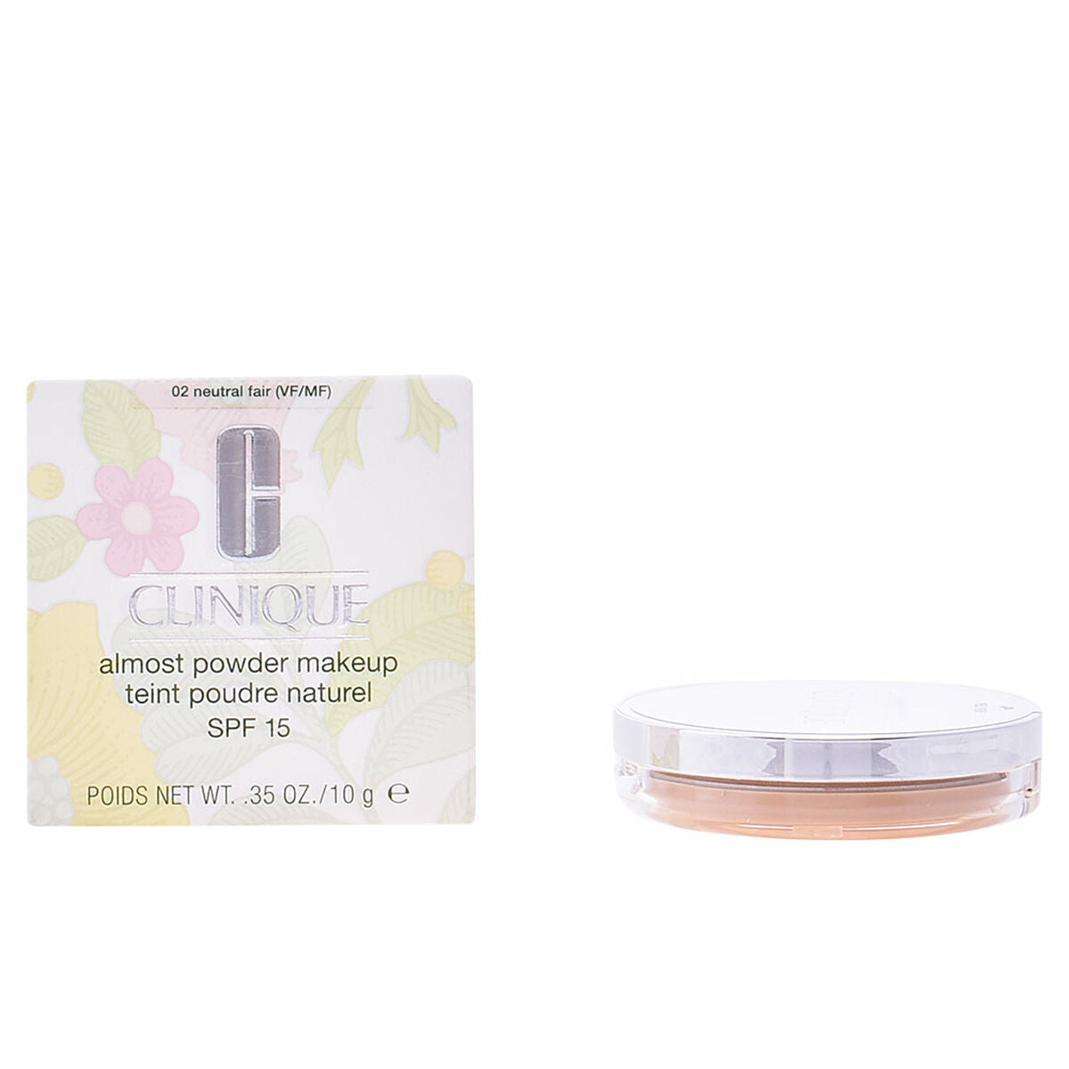 Powdered Make Up Almost Powder Clinique Spf 15 Spf 15 10 g makeup packaging