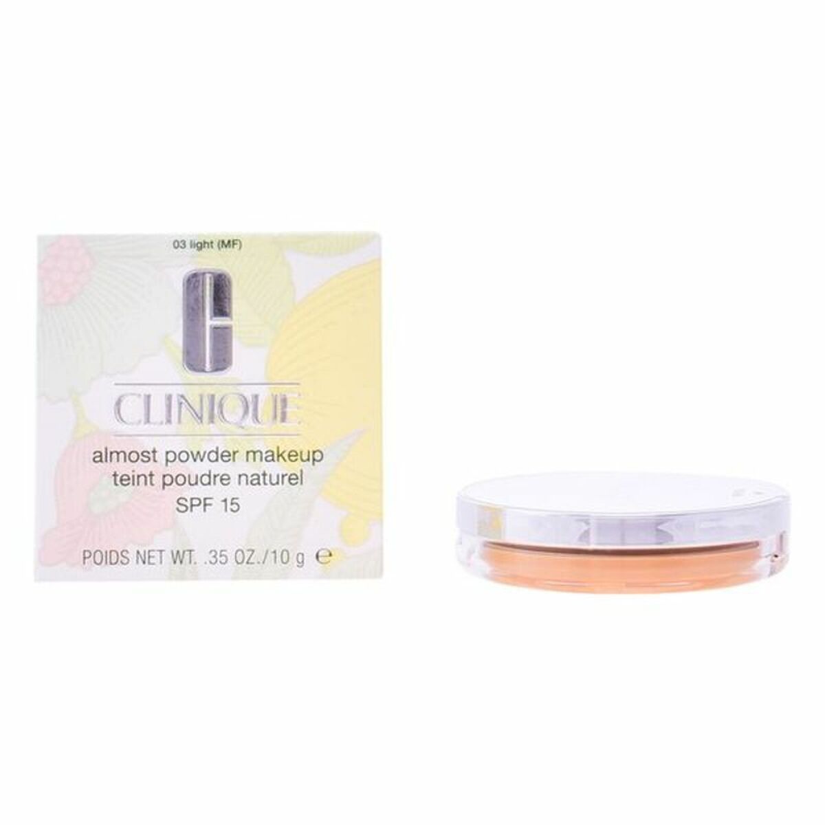Powdered Make Up Almost Powder Clinique Spf 15 Spf 15 10 g makeup packaging
