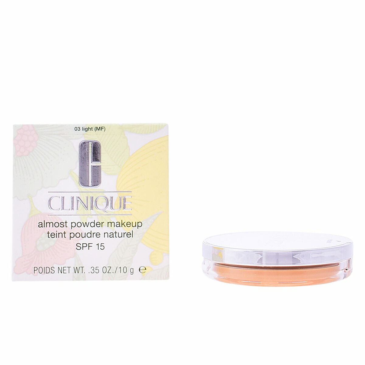 Powdered Make Up Almost Powder Clinique Spf 15 Spf 15 10 g makeup packaging