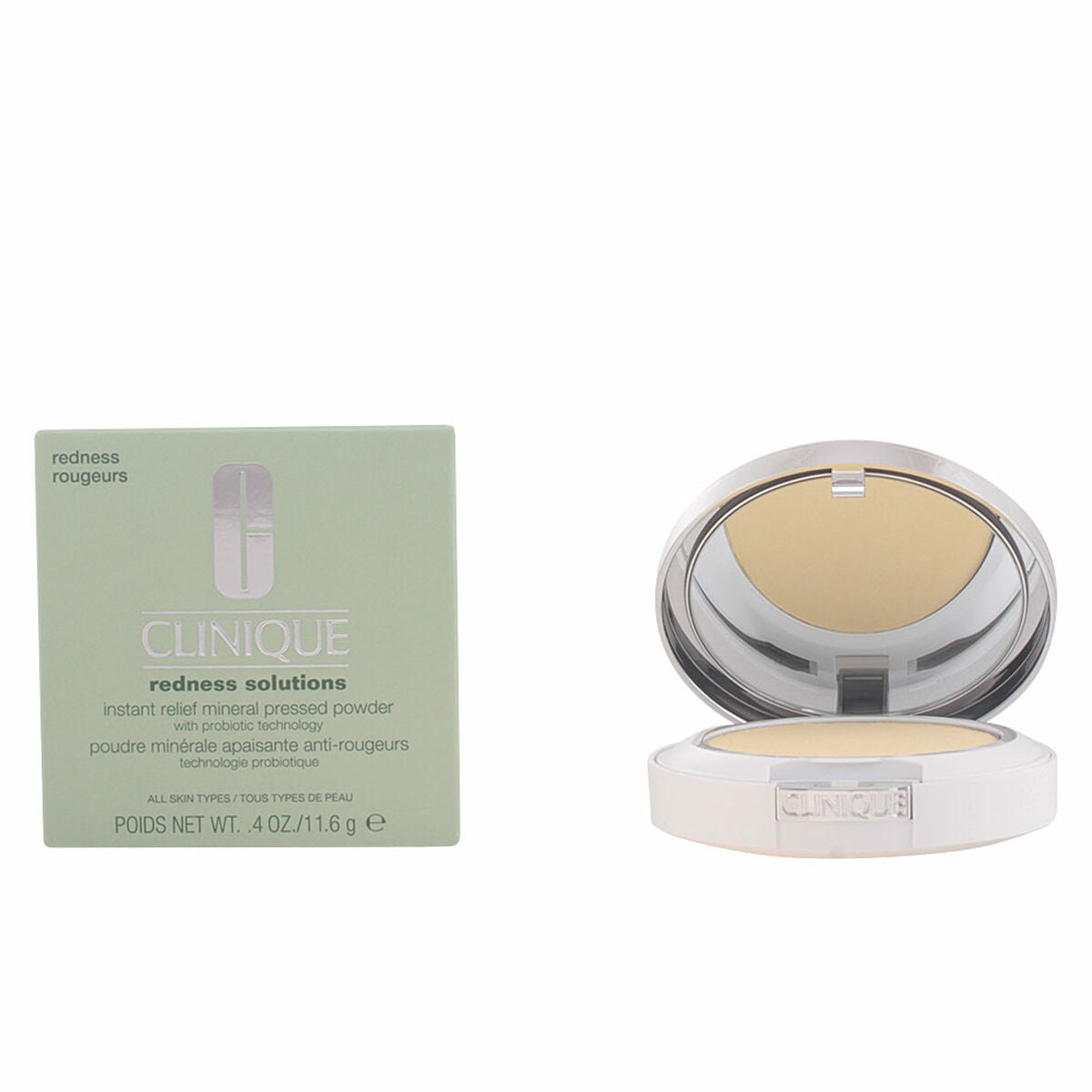 Face Care Powder Redness Solutions Clinique makeup packaging