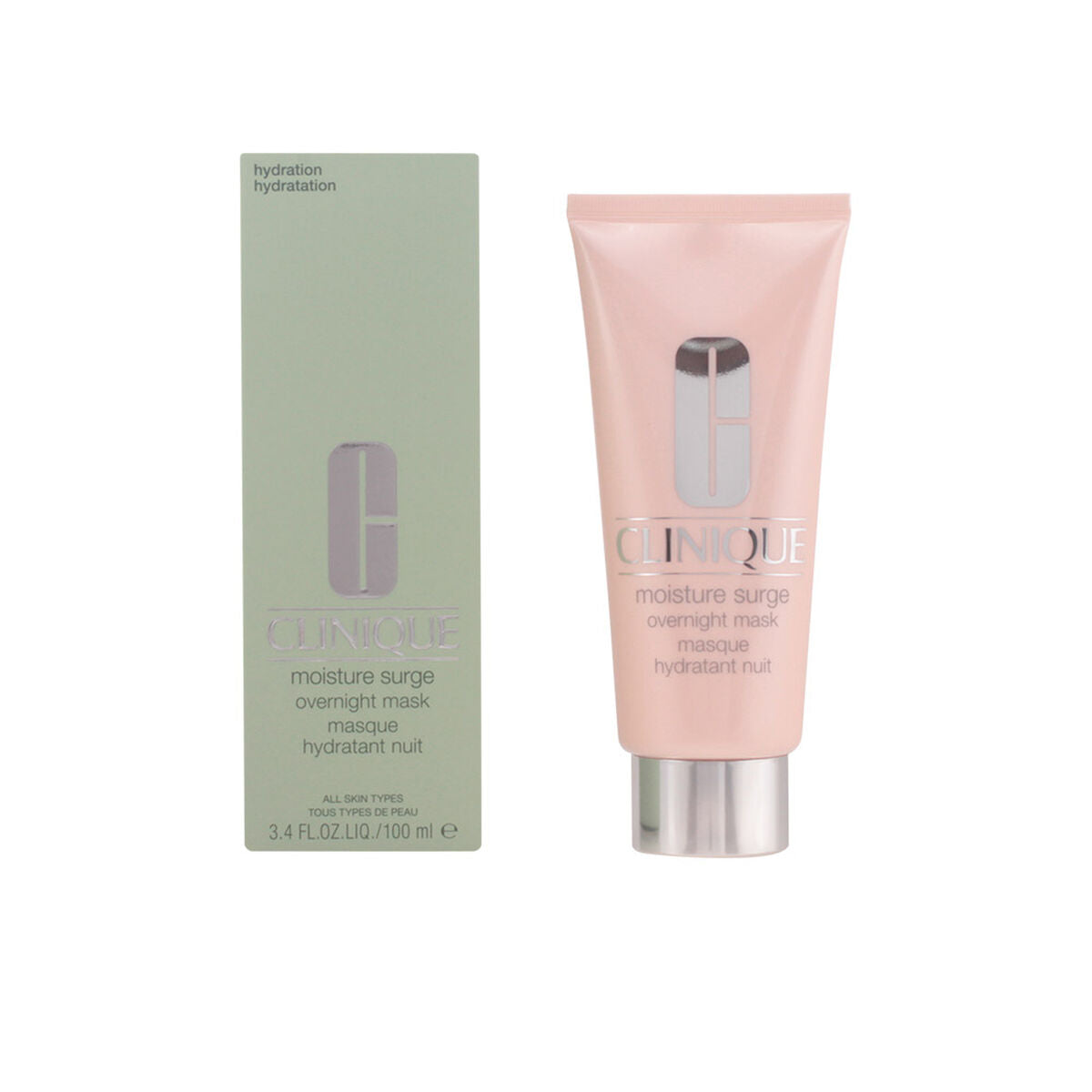Night Cream Moisture Surge Clinique 100 ml for Women skincare packaging