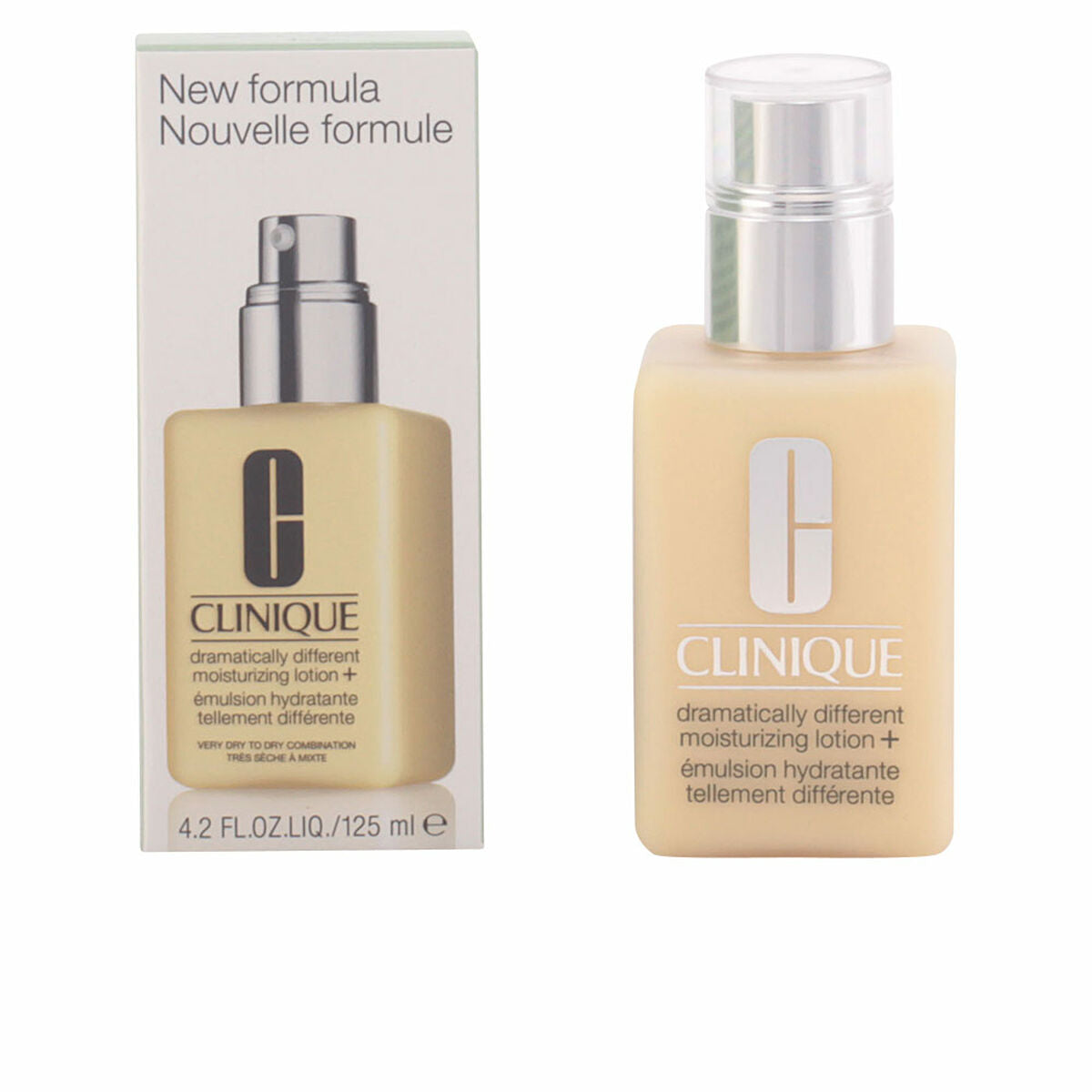 Moisturising Lotion Dramatically Different Clinique 50 ml 125 ml skincare packaging