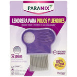 Lice comb Paranix Lendrera Metálica product packaging