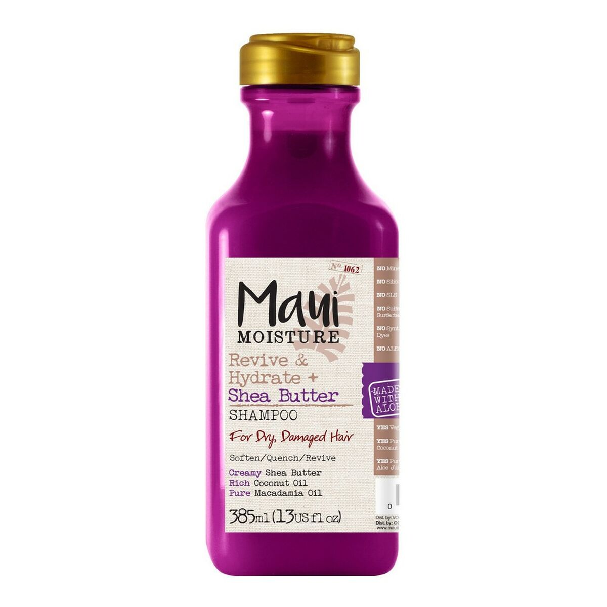 Restorative Shampoo Maui Shea Butter 385 ml Shea Butter for Women shampoo bottle