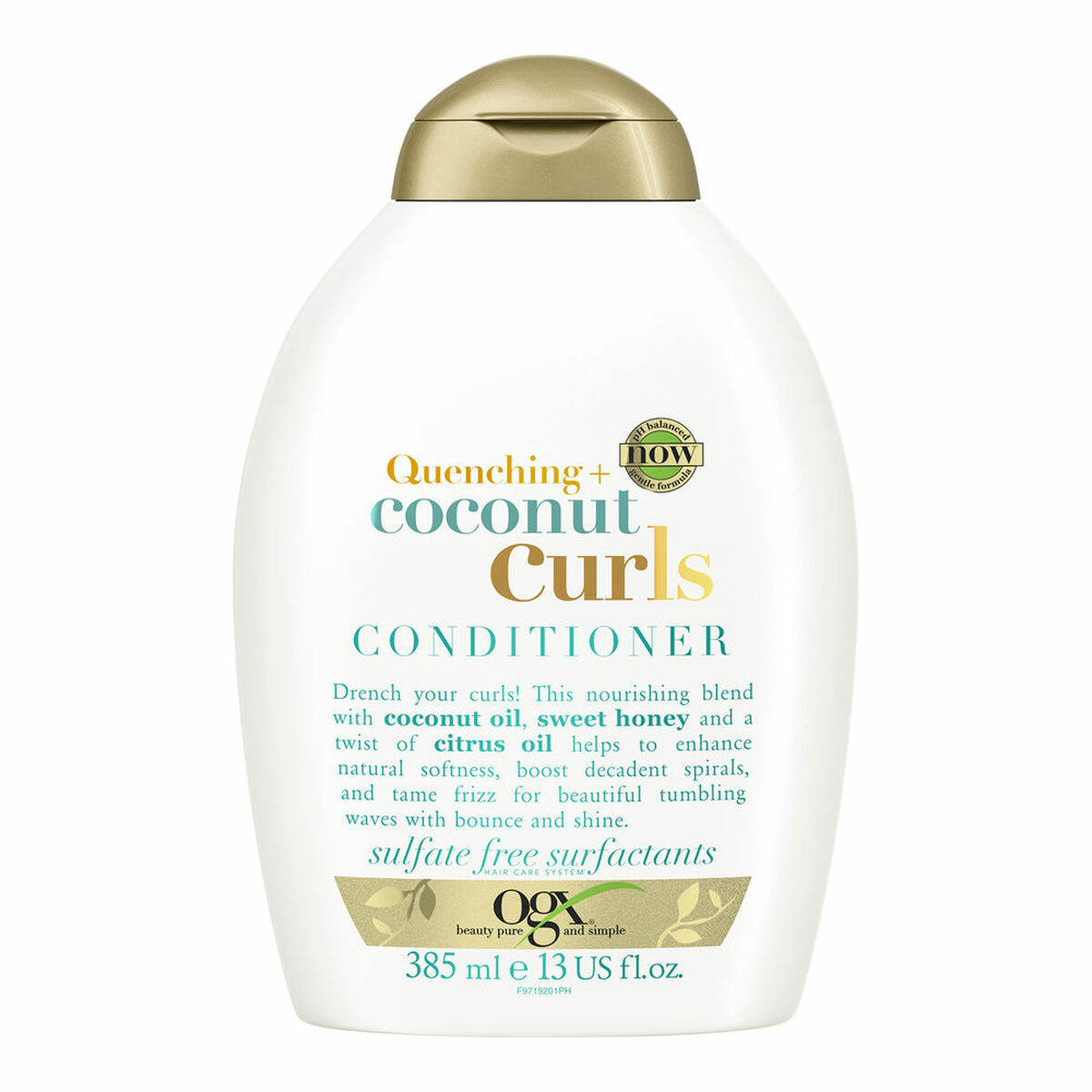 Conditioner OGX COCONUT CURLS 385 ml conditioner bottle