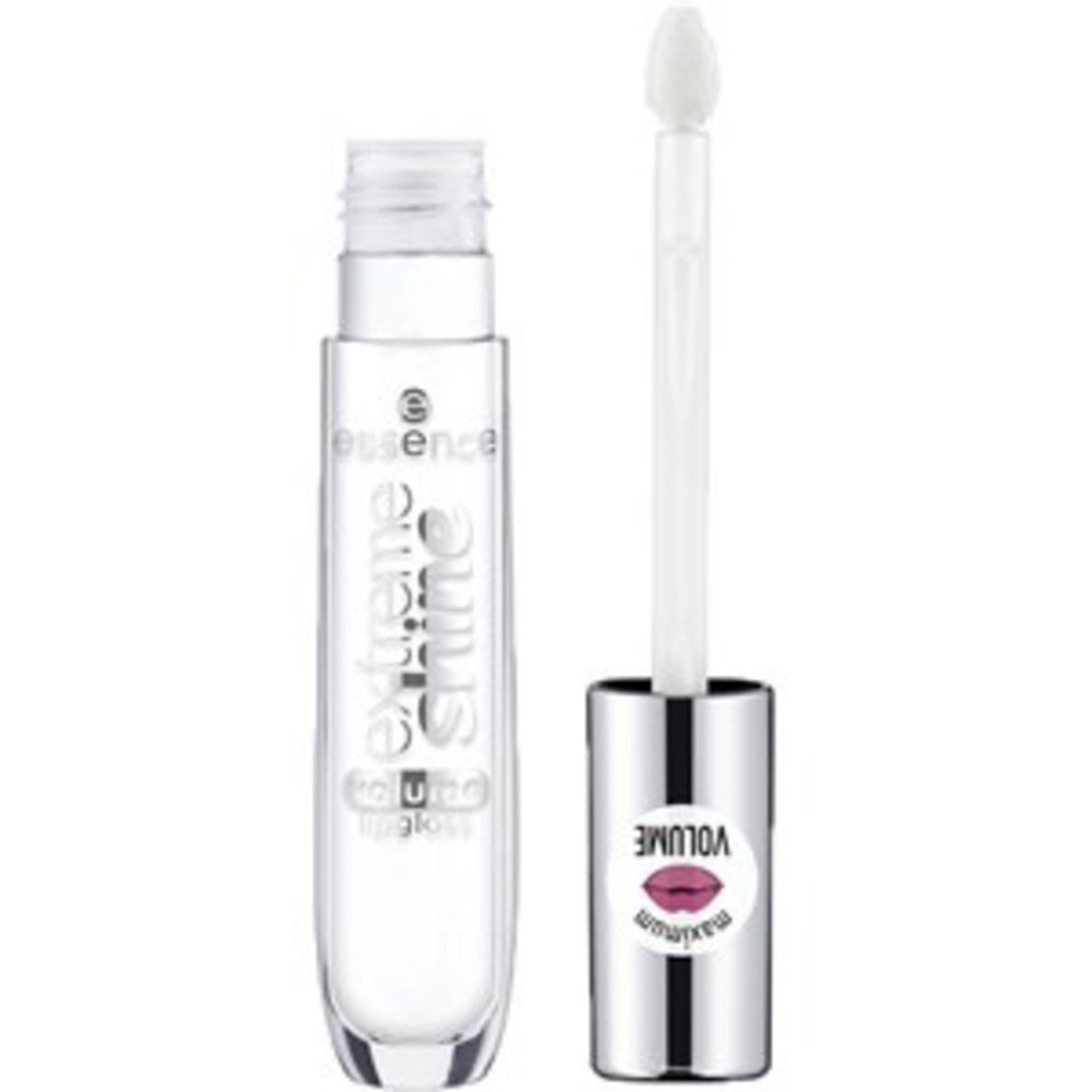 Essence, Extreme Shine, Volume, Lip Gloss, 01, Crystal Clear, 5 ml
