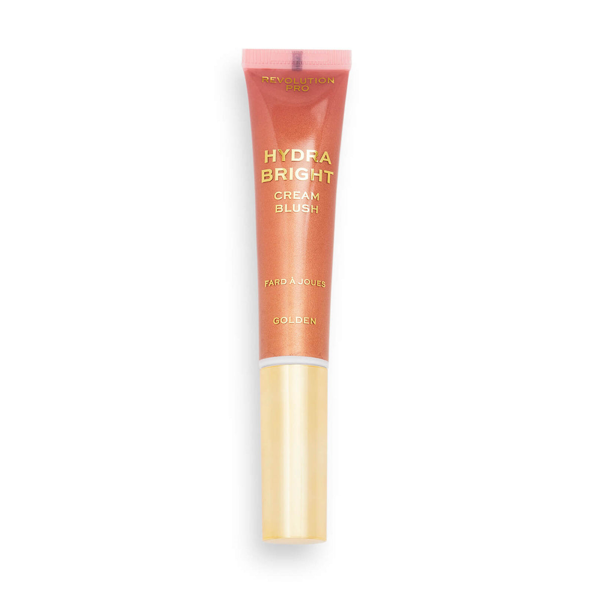 Revolution Pro, Hydra Bright, Vegan, Dewy, Cream Blush, Golden, 12 ml