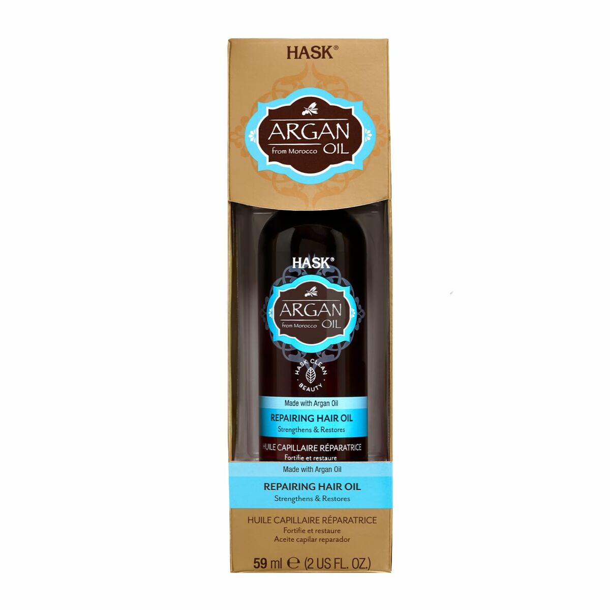 Complete Oil HASK ARGAN OIL 100 ml product packaging