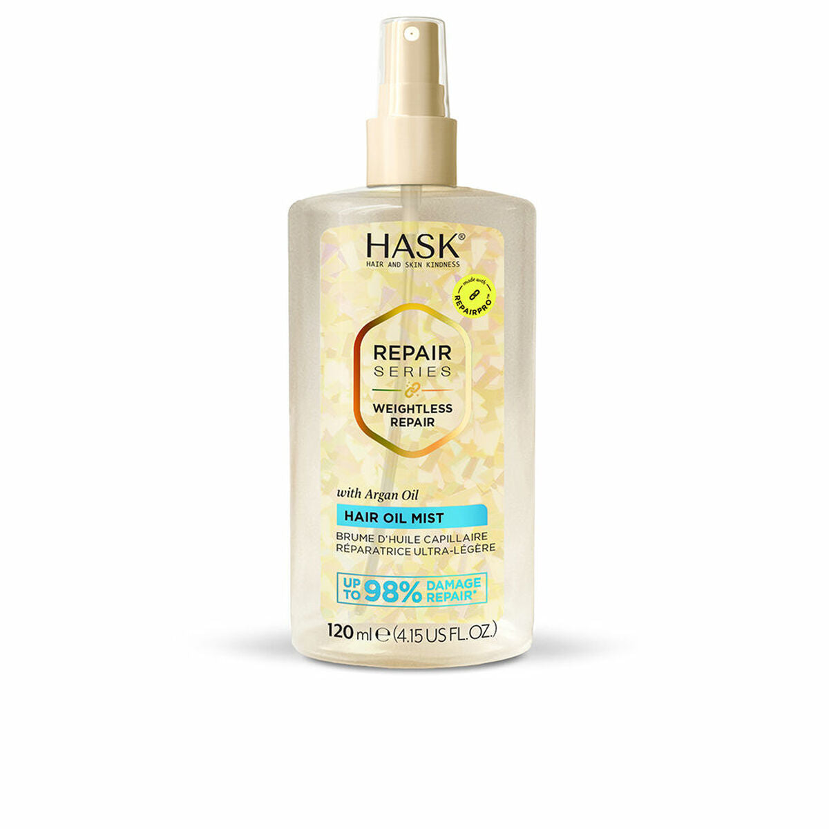 Hair Oil HASK REPAIR SERIES 120 ml product packaging