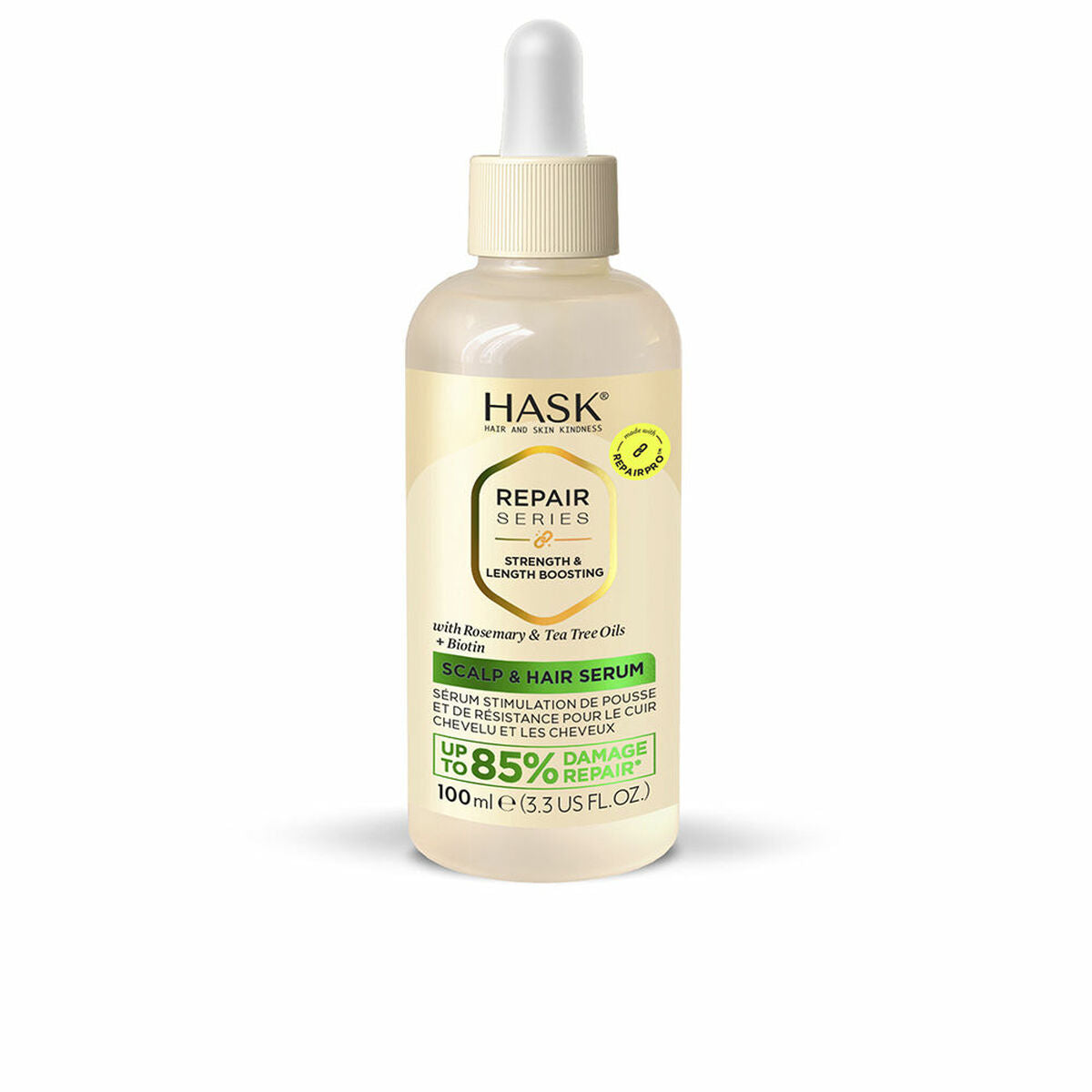 Hair Serum HASK REPAIR SERIES serum bottle