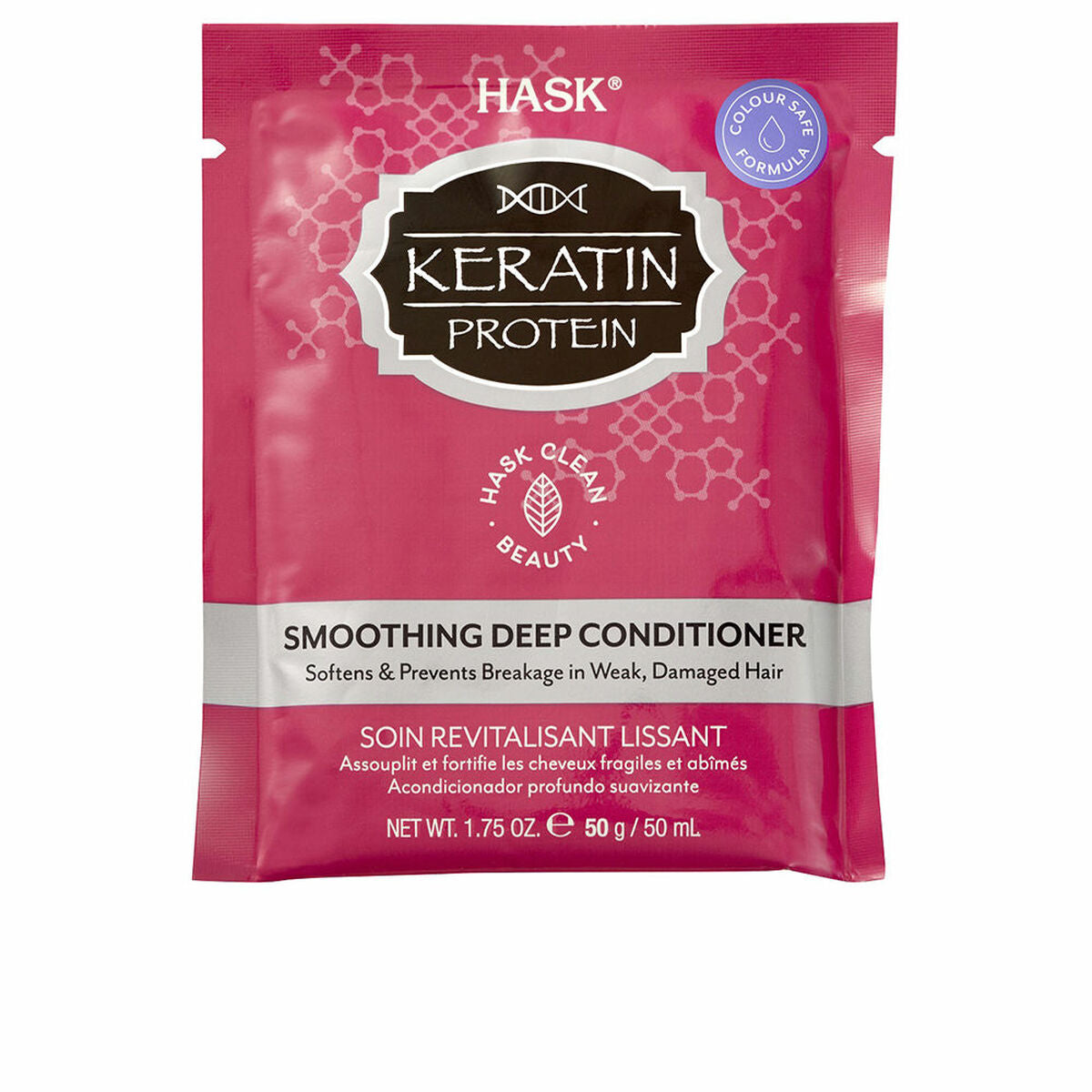 Conditioner HASK KERATIN PROTEIN 50 g conditioner bottle