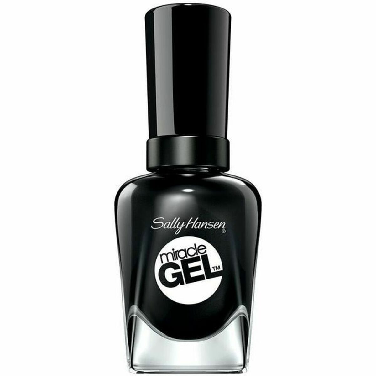nail polish Sally Hansen Miracle Gel 460-onyx-pected (14,7 ml) 14.7 ml skincare packaging
