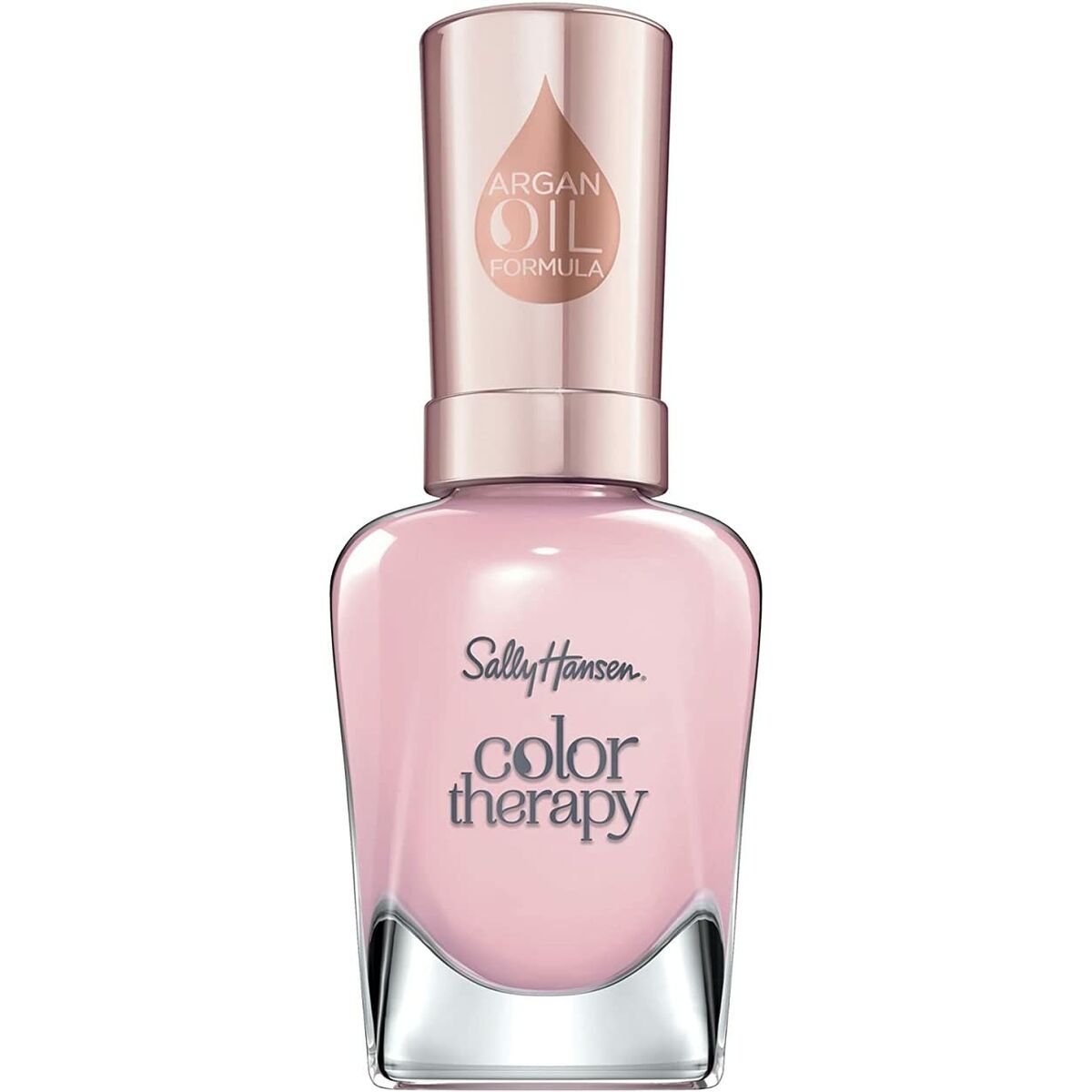 nail polish Sally Hansen Color Therapy 220-rosy quartz Nº 220-Rosy Quartz 14,7 ml 14.7 ml product packaging