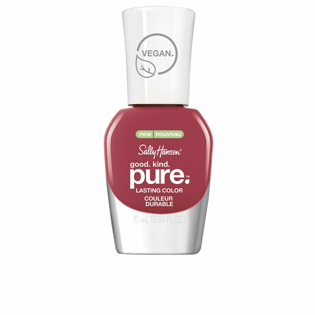 nail polish Sally Hansen Good.Kind.Pure Nº 260 Eco-Rose 10 ml product packaging