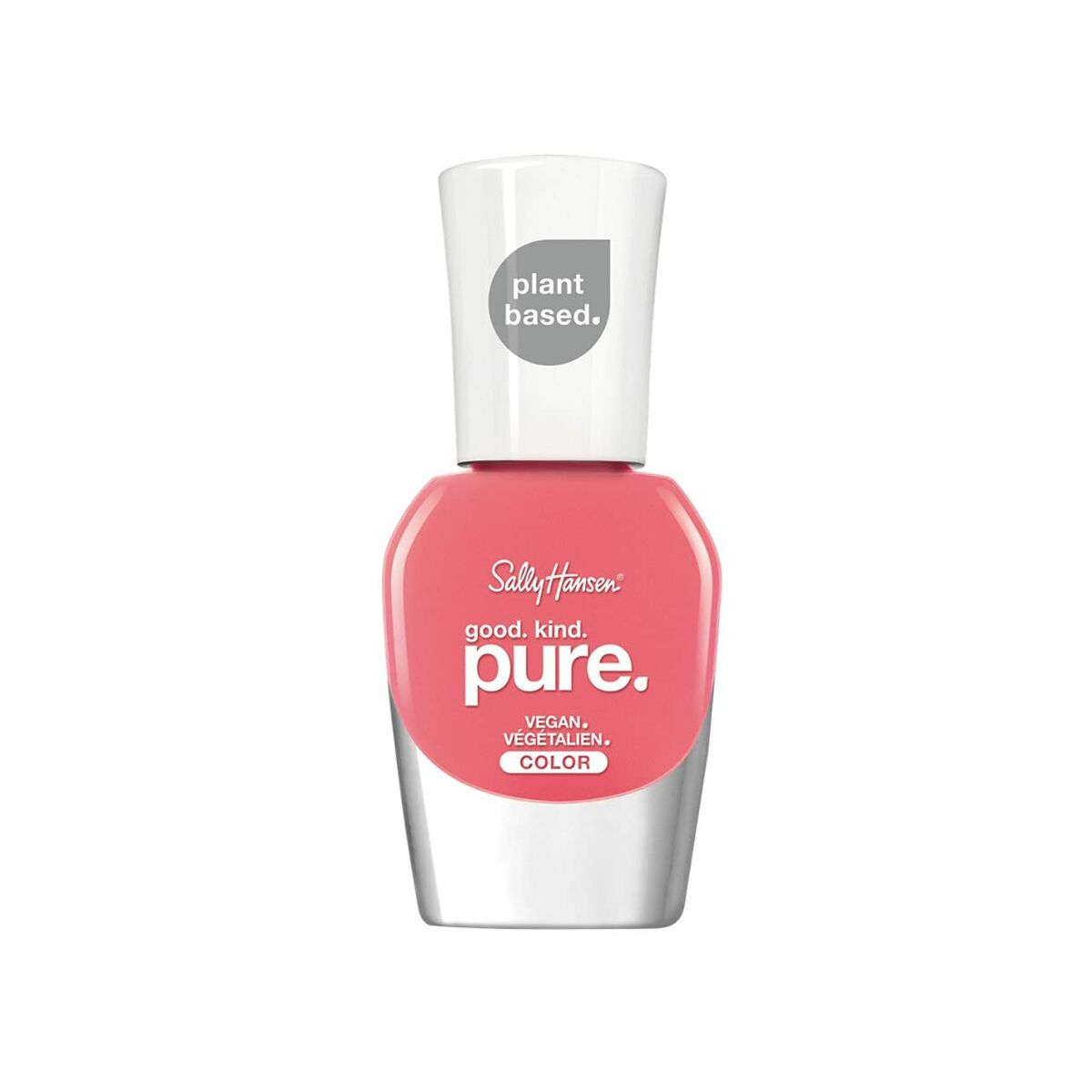nail polish Sally Hansen Good.Kind.Pure 270-coral calm (10 ml) product packaging