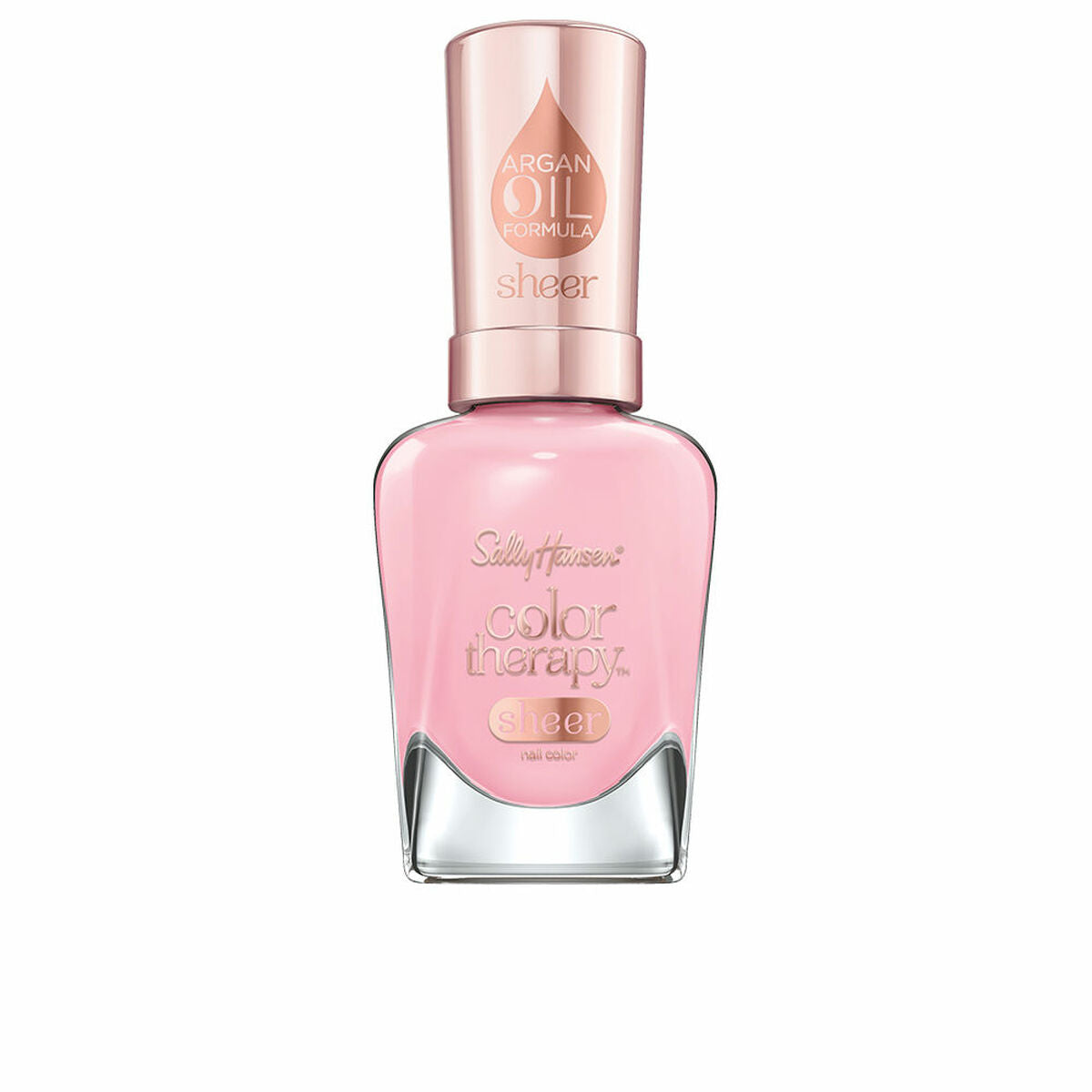 nail polish Sally Hansen Color Therapy Sheer Nº 537 Tulle Much Nº 537-Tulle Much 14,7 ml 14.7 ml product packaging
