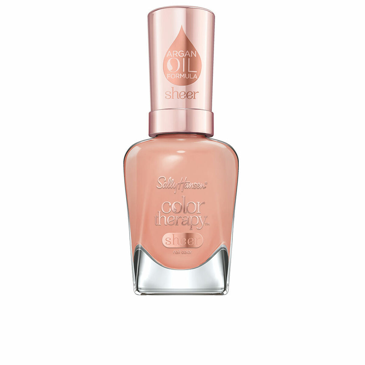 nail polish Sally Hansen Color Therapy Sheer Nº 205 Pink Moon Nº 205-Pink Moon 14,7 ml product packaging 14.7 ml